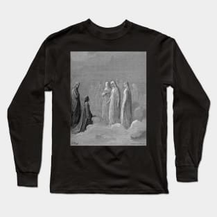 High Resolution Gustave Doré Paradiso Illustration Piccarda Donati Long Sleeve T-Shirt